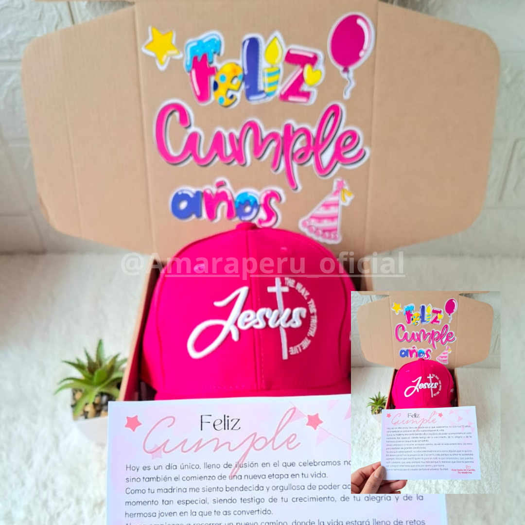 GORRA CUMPLEAÑERA
